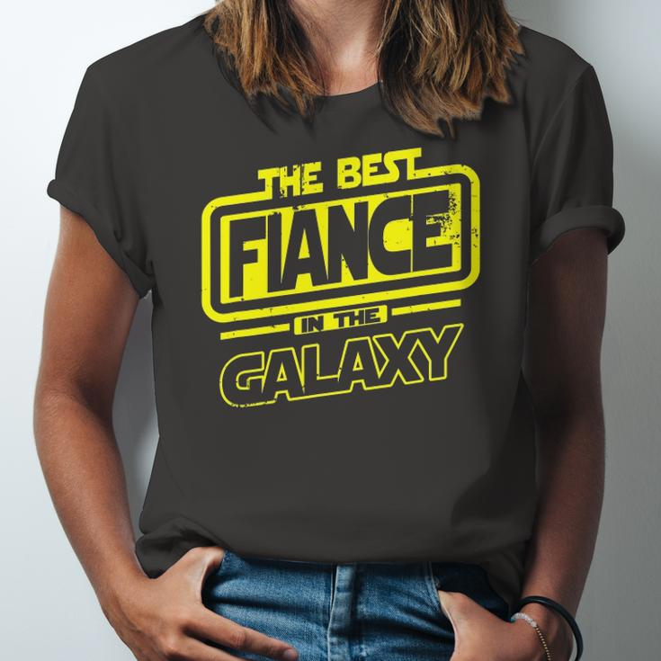 Fiance The Best In The Galaxy Jersey T-Shirt