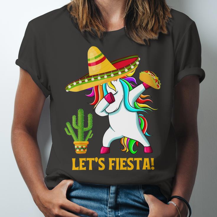 Funny Dabbing Taco Cinco De May Mexican Food V4 Unisex Jersey Short Sleeve Crewneck Tshirt