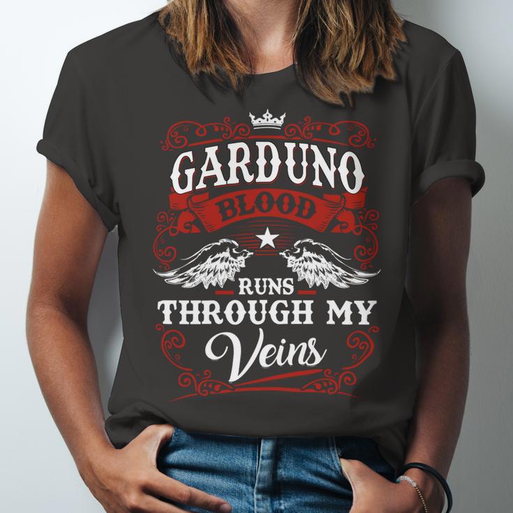 Garduno Name Shirt Garduno Family Name V2 Unisex Jersey Short Sleeve Crewneck Tshirt