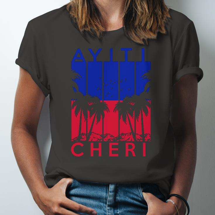 Haitian Haiti Ayiti Cheri Haiti Vacation Jersey T-Shirt