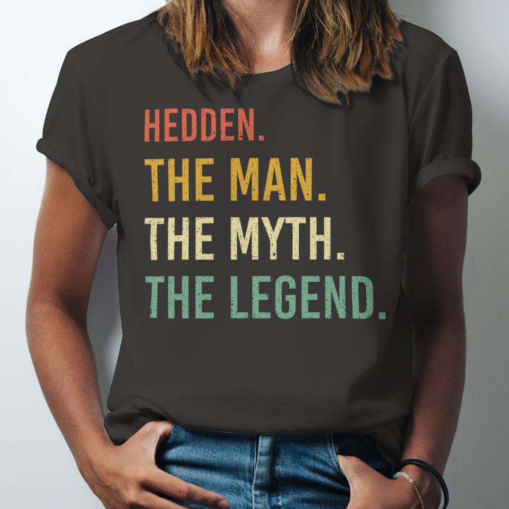 Hedden Name Shirt Hedden Family Name Unisex Jersey Short Sleeve Crewneck Tshirt