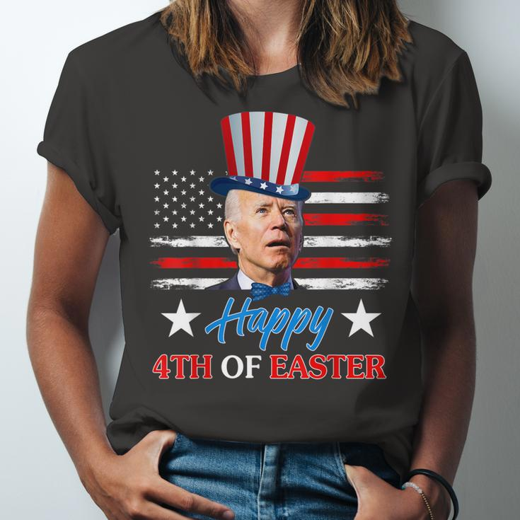 Joe Biden Happy 4Th Of Easter Confused 4Th Of July Jersey T-Shirt