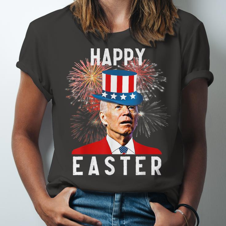 Joe Biden Happy Easter For Funny 4Th Of July Unisex Jersey Short Sleeve Crewneck Tshirt