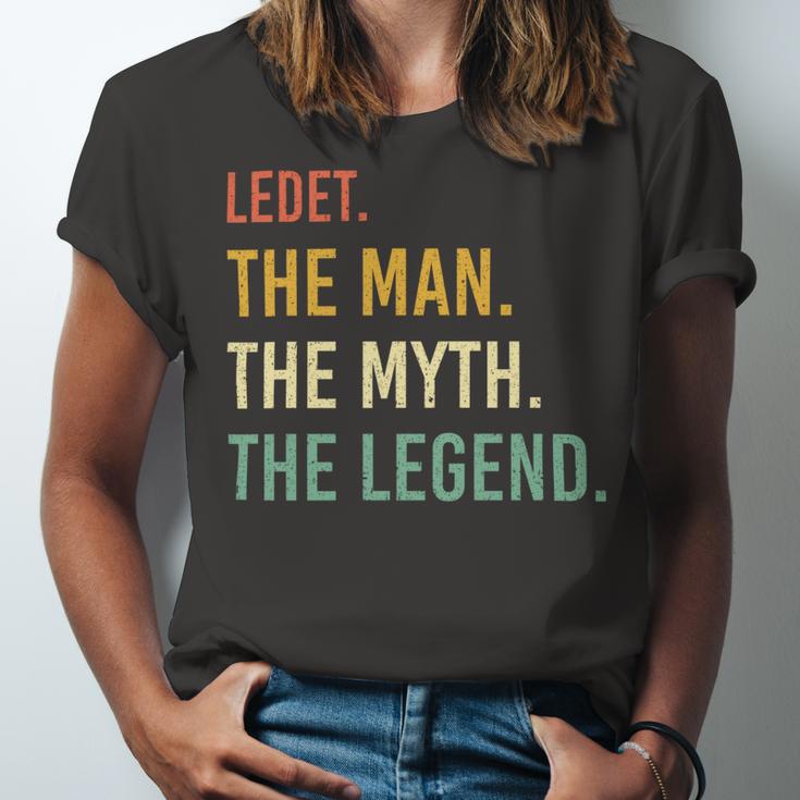 Ledet Name Shirt Ledet Family Name V2 Unisex Jersey Short Sleeve Crewneck Tshirt