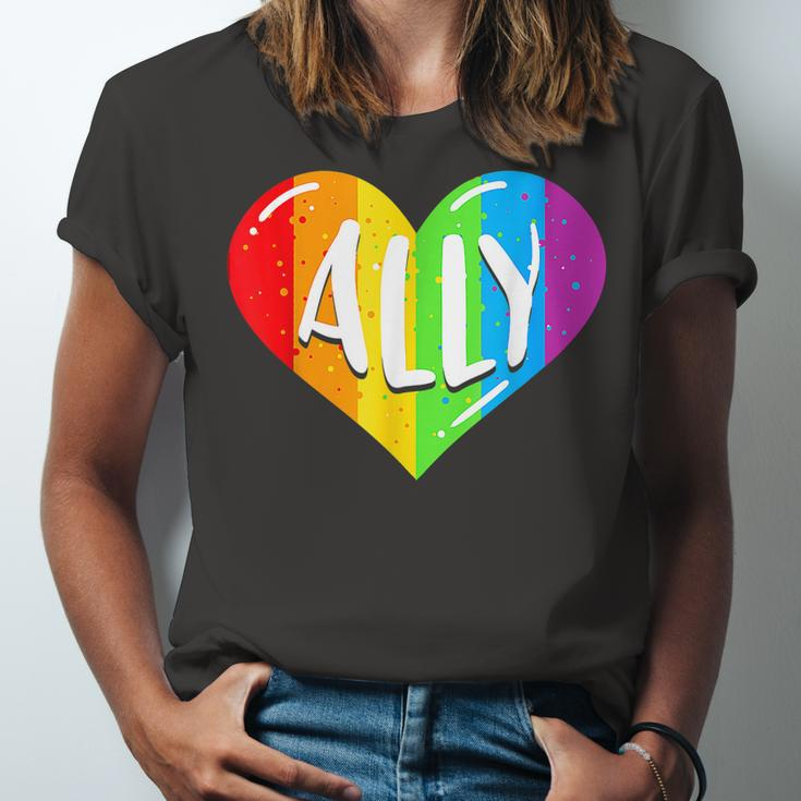 Lgbtq Ally For Gay Pride Children Jersey T-Shirt