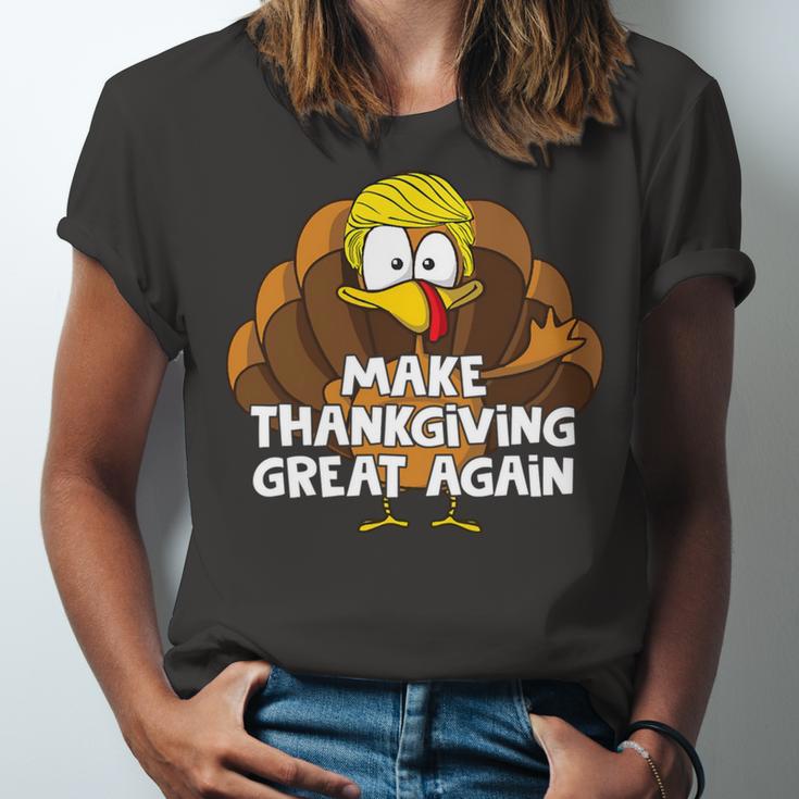 Make Thanksgiving Great Again 908 Shirt Unisex Jersey Short Sleeve Crewneck Tshirt