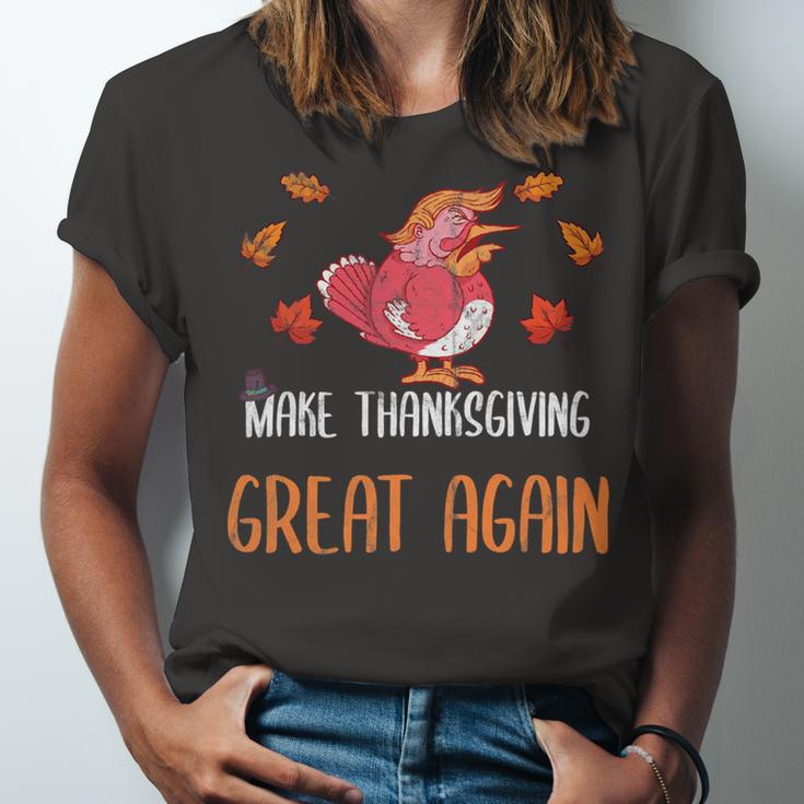 Make Thanksgiving Great Again Funny 5 Shirt Unisex Jersey Short Sleeve Crewneck Tshirt