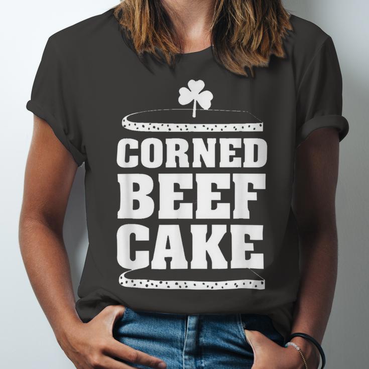 Mens Corned Beefcake Funny St Patricks Day 551 Trending Shirt Unisex Jersey Short Sleeve Crewneck Tshirt