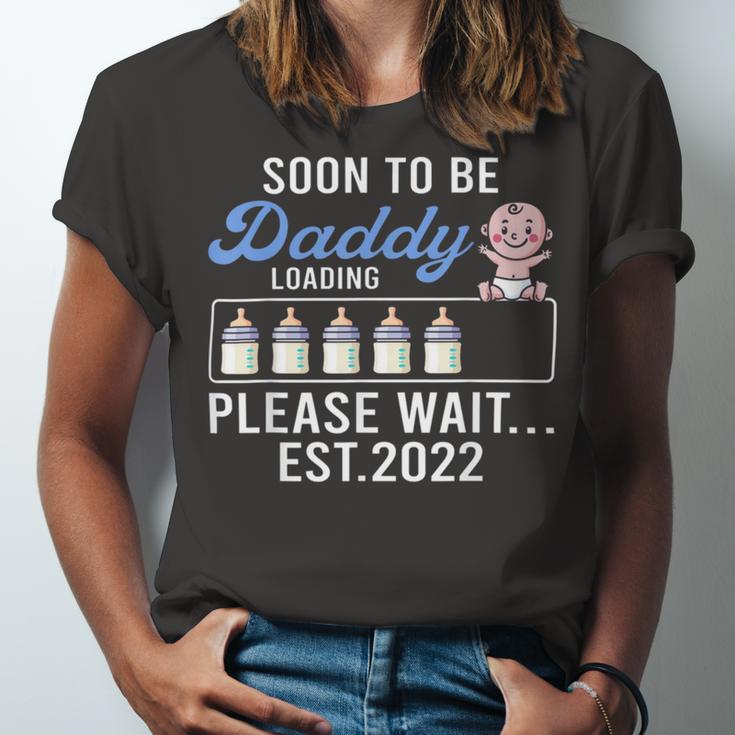 Mens New Dad Shirt Funny Pregnancy Announcement Soon To Be Daddy 277 Trending Shir Unisex Jersey Short Sleeve Crewneck Tshirt