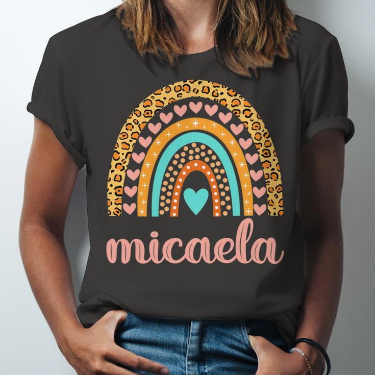 Micaela Micaela Name Birthday Shirt 26 Shirt Unisex Jersey Short Sleeve Crewneck Tshirt