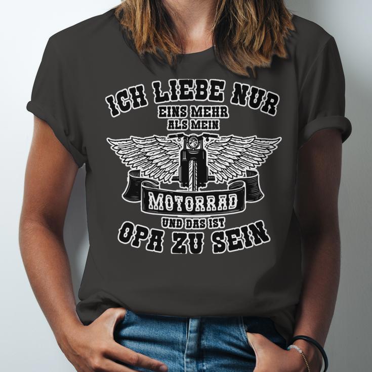 Motorcycle Grandpa Motorcyclist Biker 498 Shirt Unisex Jersey Short Sleeve Crewneck Tshirt