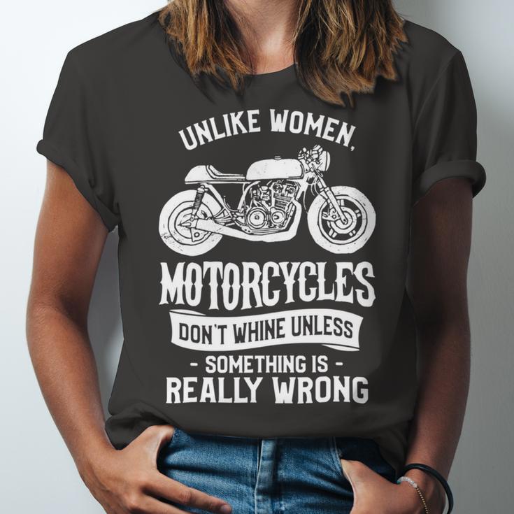 Motorcycles Dont Whine Unless 468 Shirt Unisex Jersey Short Sleeve Crewneck Tshirt