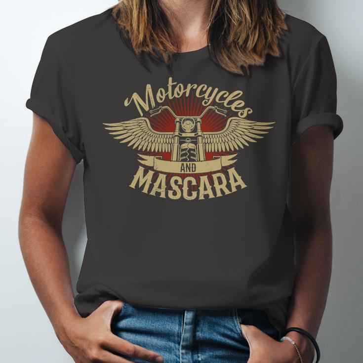 Motorcycles Mascara Moped Chopper 464 Shirt Unisex Jersey Short Sleeve Crewneck Tshirt