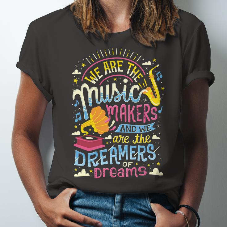 Music Makers And Dreamers 284 Trending Shirt Unisex Jersey Short Sleeve Crewneck Tshirt