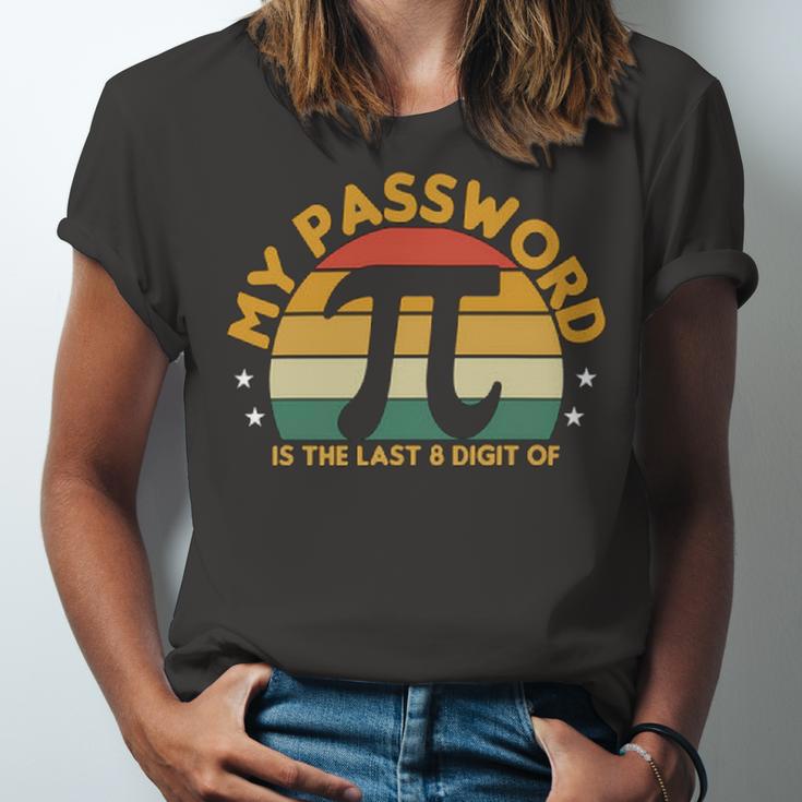 My Password Is The Last 8 Digits Of Pi 93 Trending Shirt Unisex Jersey Short Sleeve Crewneck Tshirt