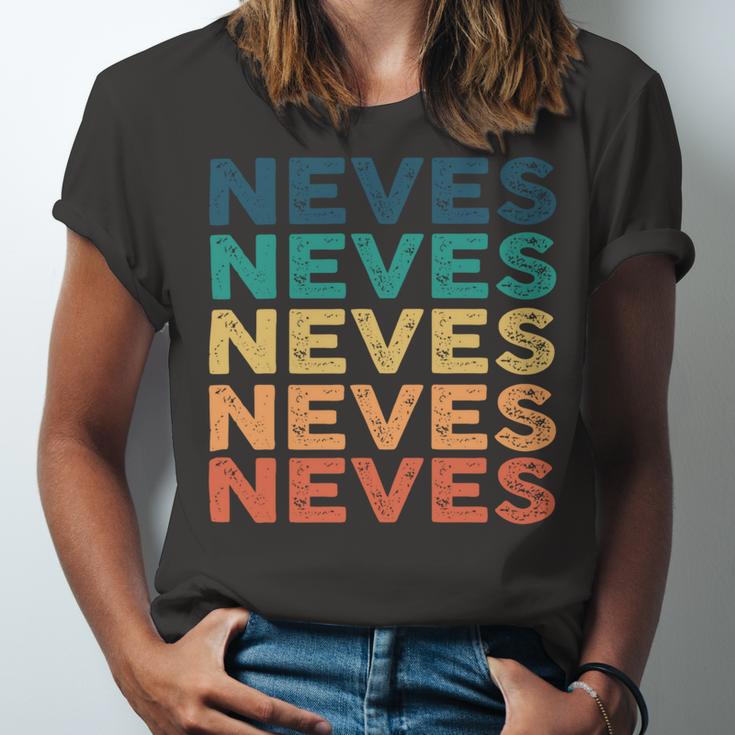 Neves Name Shirt Neves Family Name V3 Unisex Jersey Short Sleeve Crewneck Tshirt