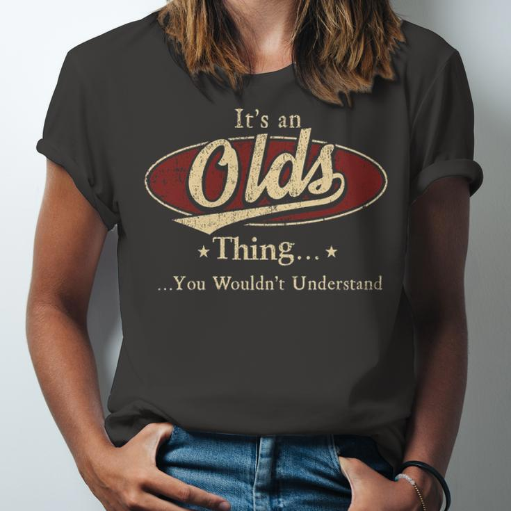 Olds Shirt Personalized Name GiftsShirt Name Print T Shirts Shirts With Name Olds Unisex Jersey Short Sleeve Crewneck Tshirt