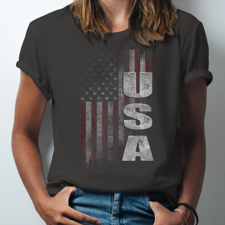 Patriotic Usa American Flag V2 Jersey T-Shirt