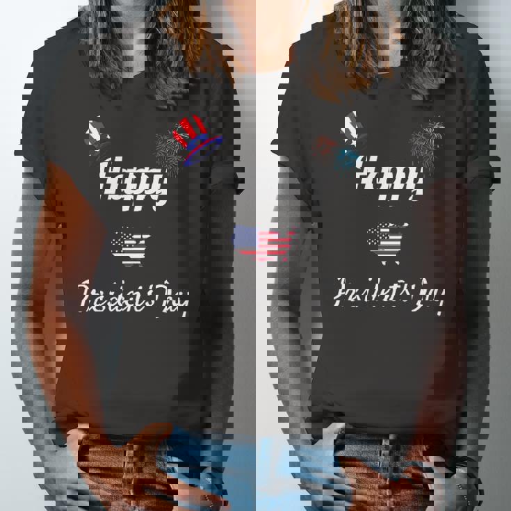 Political Happy Presidents Day Kids Jersey T-Shirt