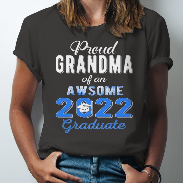 Proud Grandma Of 2022 Graduation Class 2022 Graduate Jersey T-Shirt