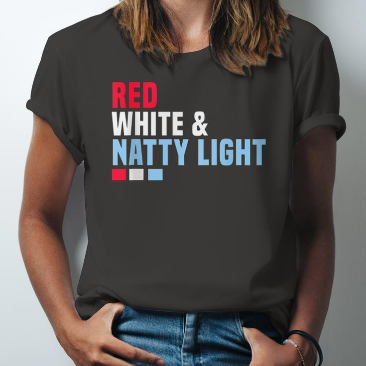 Red White And Natty-Light 4Th Of July Jersey T-Shirt