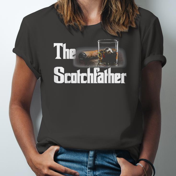 The Scotch Father Whiskey Lover From Her Classic Jersey T-Shirt