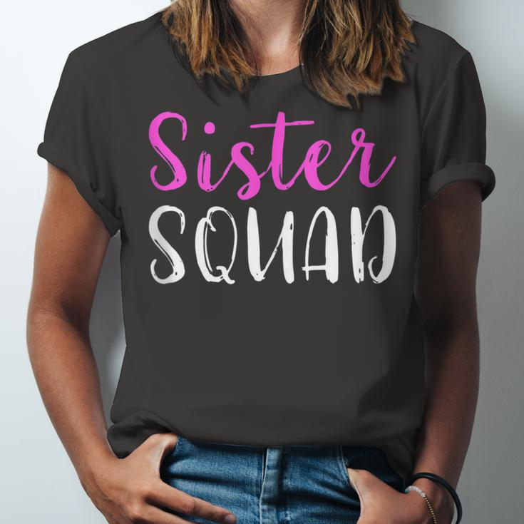 Sister Squad Sister Birthday Gift Unisex Jersey Short Sleeve Crewneck Tshirt