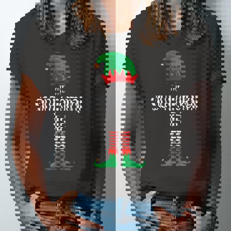 South Korean Elf Christmas Party Matching Group Pj Jersey T-Shirt