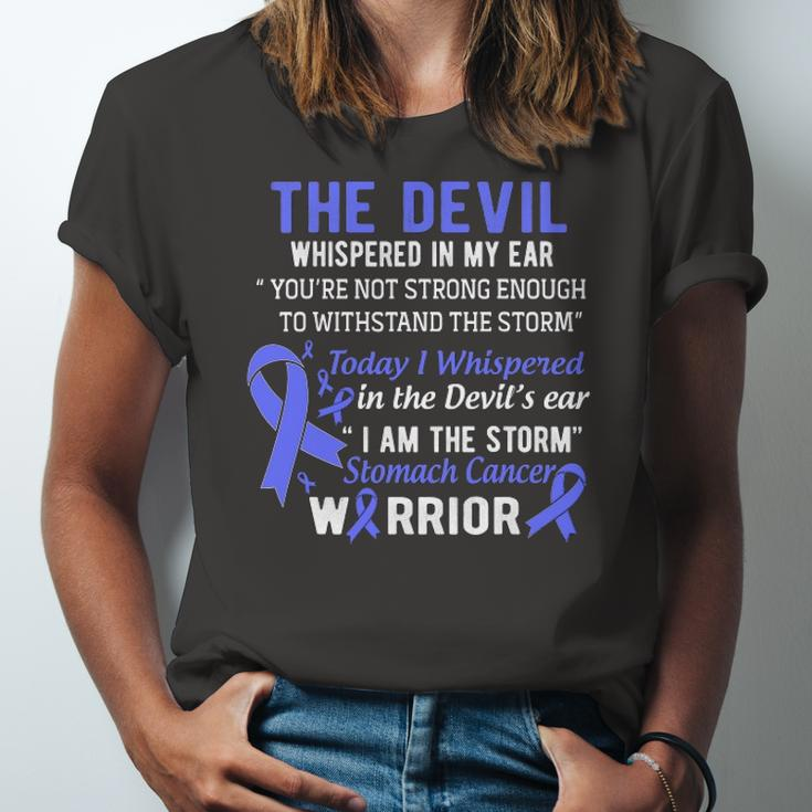 I Am The Storm Stomach Cancer Warrior Jersey T-Shirt
