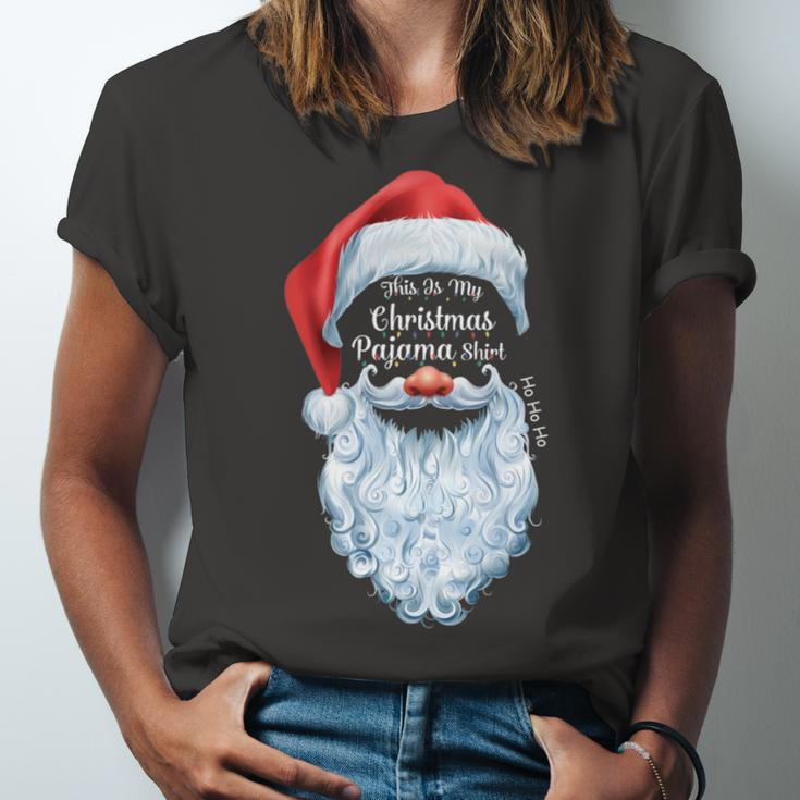 This Is My Christmas Pajama 877 Shirt Unisex Jersey Short Sleeve Crewneck Tshirt