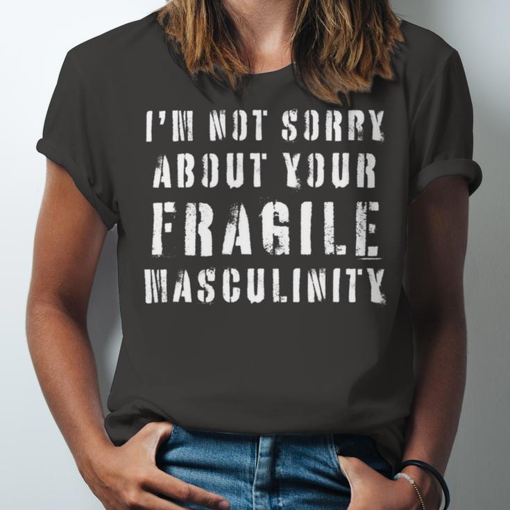 Too Clumsy To Be Around Fragile Masculinity 214 Shirt Unisex Jersey Short Sleeve Crewneck Tshirt