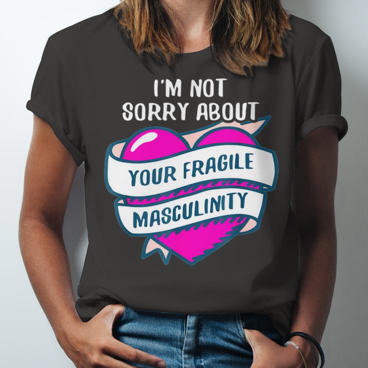 Too Clumsy To Be Around Fragile Masculinity 215 Shirt Unisex Jersey Short Sleeve Crewneck Tshirt