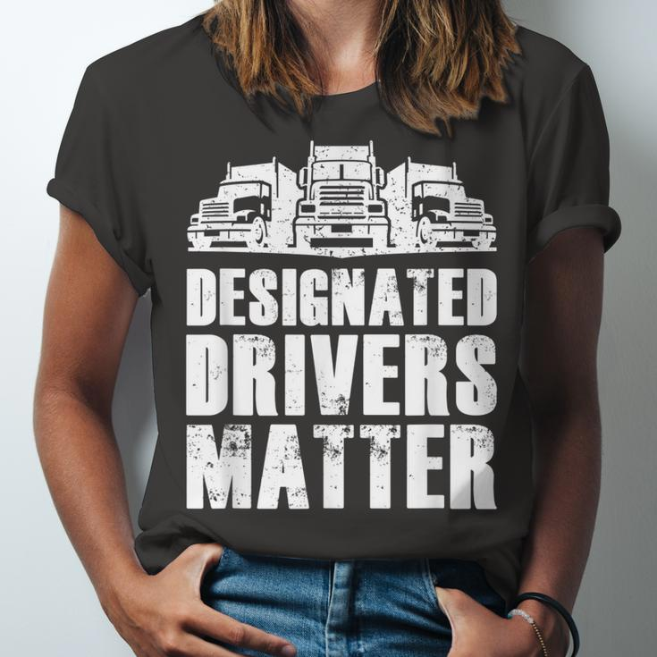Truck Driver - Funny Big Trucking Trucker Unisex Jersey Short Sleeve Crewneck Tshirt