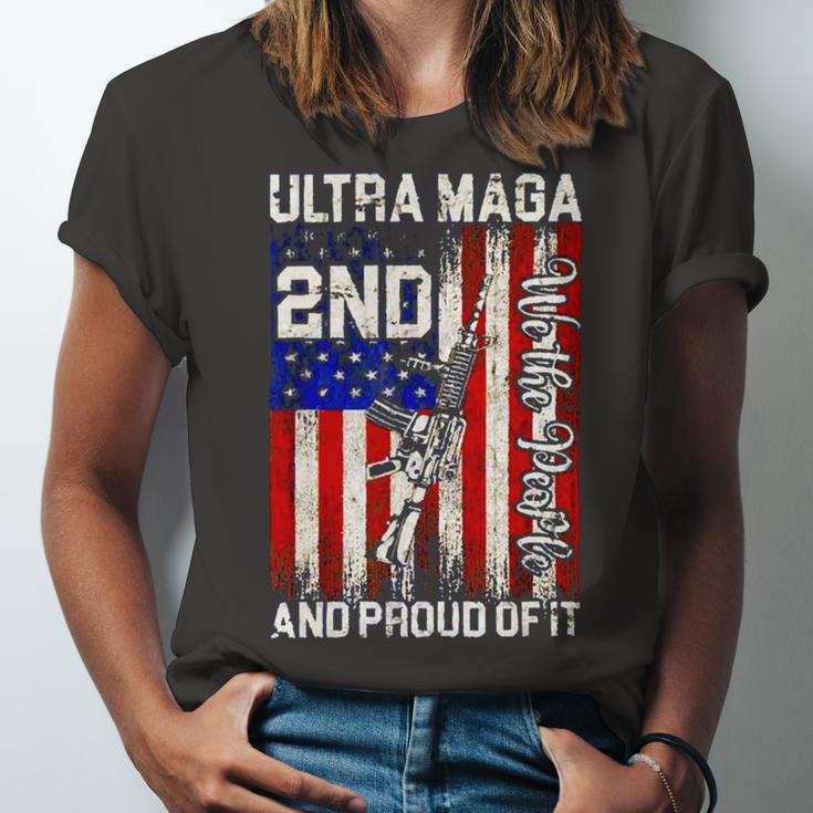 Ultra Maga And Proud Of It A Ultra Maga And Proud Of It V14 Unisex Jersey Short Sleeve Crewneck Tshirt