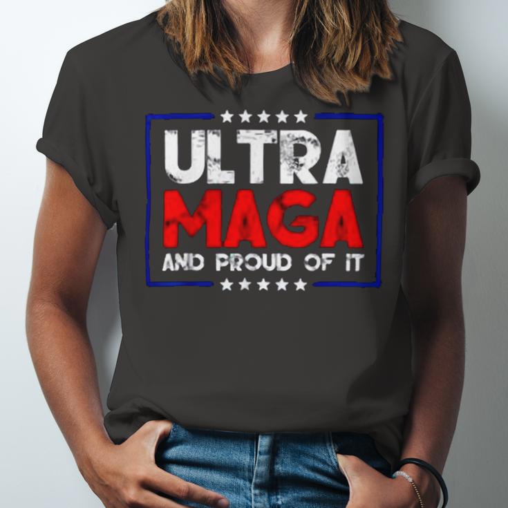 Ultra Maga And Proud Of It A Ultra Maga And Proud Of It V15 Unisex Jersey Short Sleeve Crewneck Tshirt