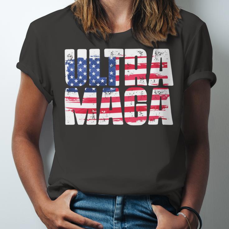 Ultra Maga And Proud Of It A Ultra Maga And Proud Of It V17 Unisex Jersey Short Sleeve Crewneck Tshirt