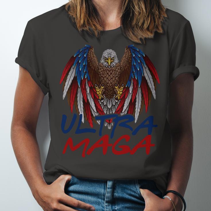 Ultra Maga Eagle Make America Great Aga Unisex Jersey Short Sleeve Crewneck Tshirt