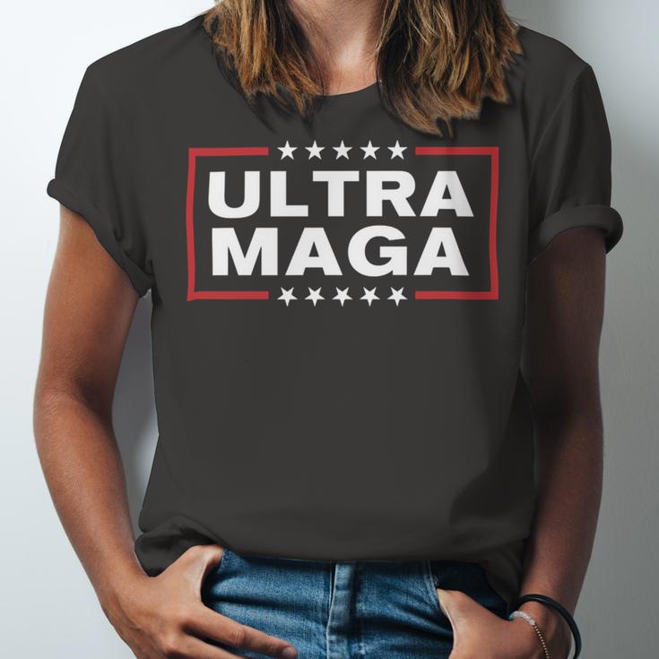 Ultra Maga United State Flag V3 Unisex Jersey Short Sleeve Crewneck Tshirt