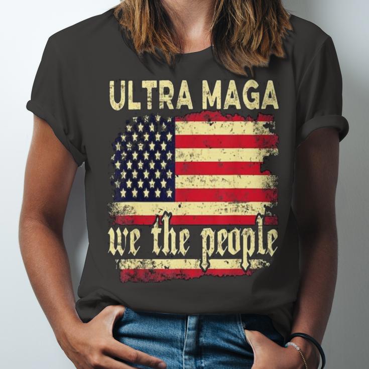 Ultra Maga We The People Vintage Unisex Jersey Short Sleeve Crewneck Tshirt