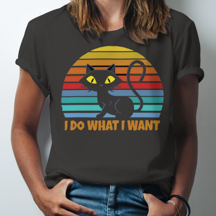 Vintage Black Cat Lover 272 Shirt Unisex Jersey Short Sleeve Crewneck Tshirt