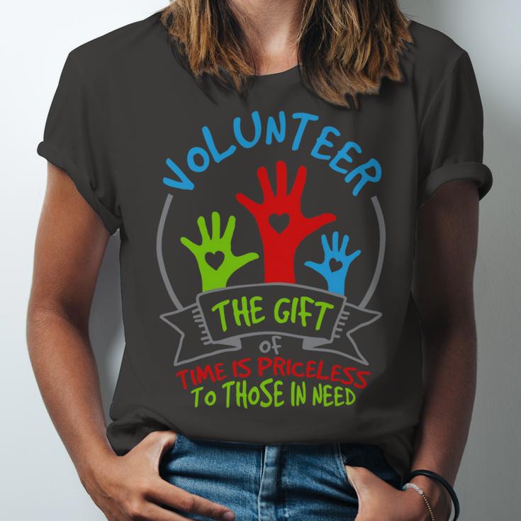 Volunteer - The Of Time Is Priceless 54 Trending Shirt Unisex Jersey Short Sleeve Crewneck Tshirt