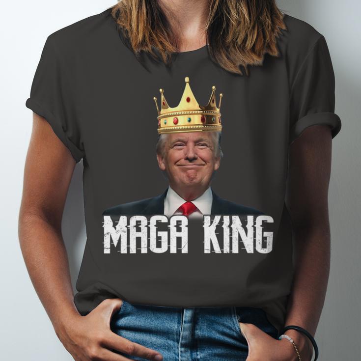 Womens Maga King Shirt The Great Maga King Trump Ultra Maga Unisex Jersey Short Sleeve Crewneck Tshirt