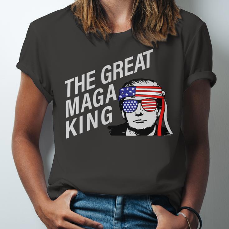 Womens The Great Maga King Trump Ultra Maga Unisex Jersey Short Sleeve Crewneck Tshirt