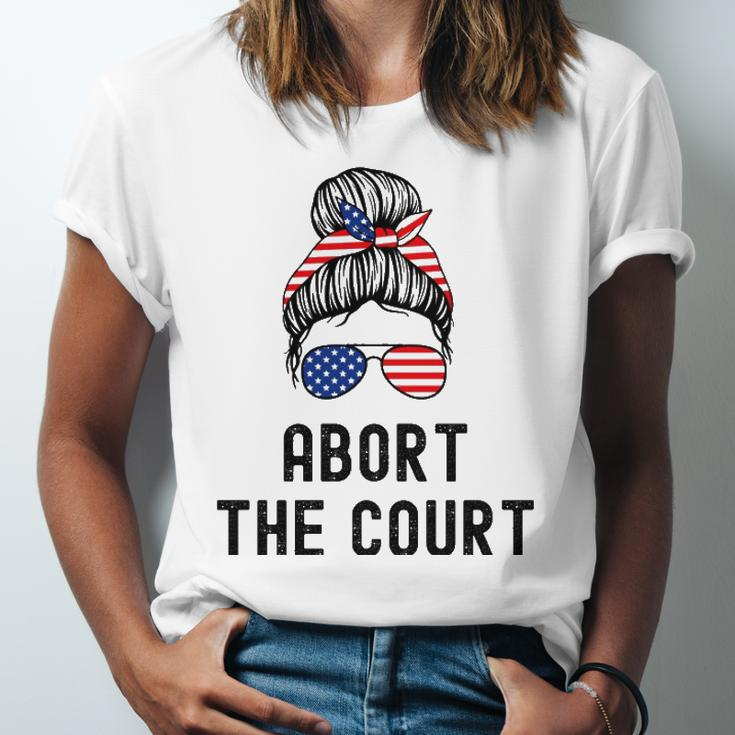 Abort The Court Pro Choice Support Roe V Wade Feminist Body Jersey T-Shirt