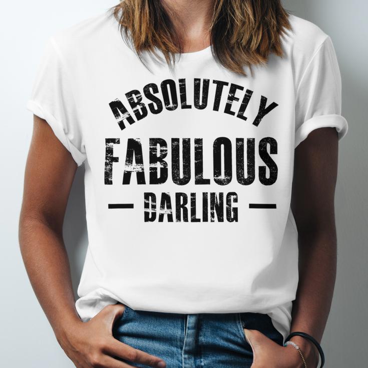 Absolutely Fabulous Darling Unisex Jersey Short Sleeve Crewneck Tshirt