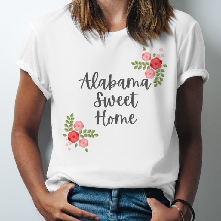 Alabama Sweet Home Sweet Home Unisex Jersey Short Sleeve Crewneck Tshirt