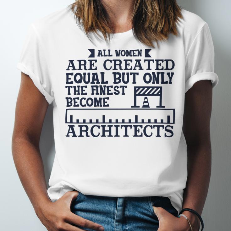 All Women Are Createdequal But Only Unisex Jersey Short Sleeve Crewneck Tshirt