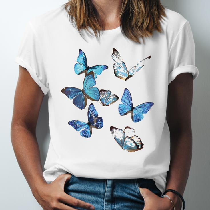 Butterfly Lover Lepidoptera Entomology Butterfly Jersey T-Shirt