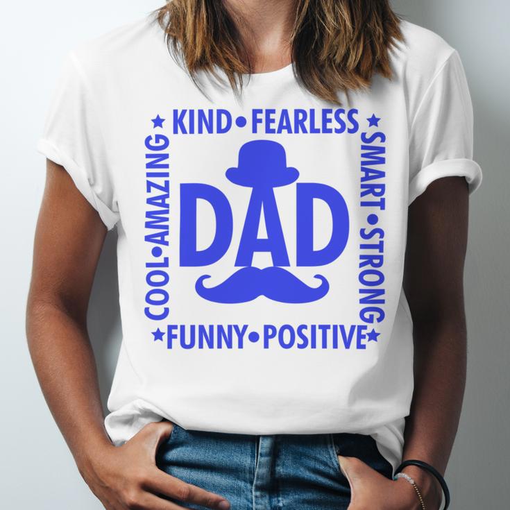 Dad Fathers Day Gifts Unisex Jersey Short Sleeve Crewneck Tshirt