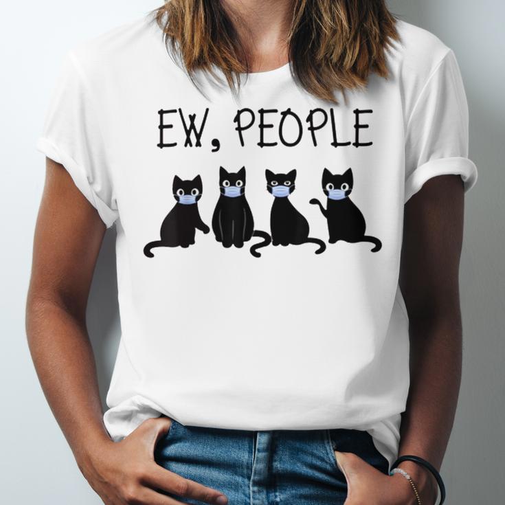 Ew People Meowy Cat Lovers 209 Shirt Unisex Jersey Short Sleeve Crewneck Tshirt